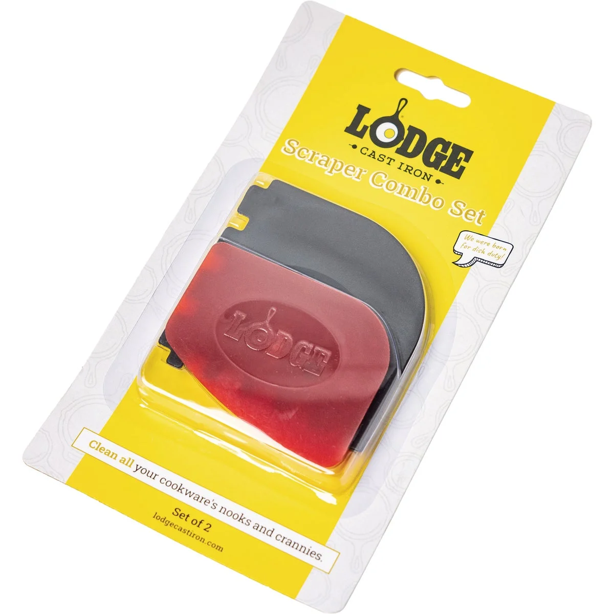 Lodge Set of 2 Pan Scrapers